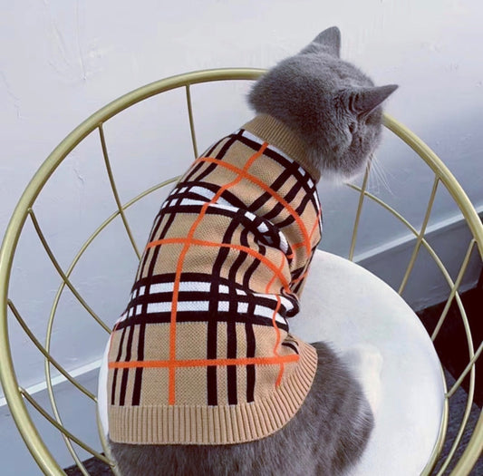 London Plaid Sweater